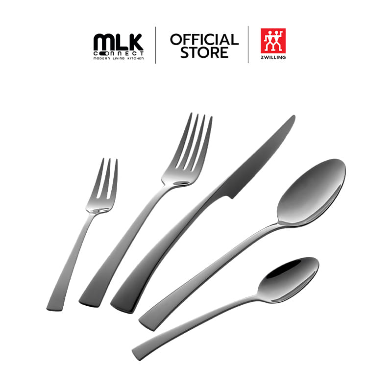 ชุดช้อนส้อม สเตนเลสสตีล 30 ชิ้น ZWILLING รุ่น BELLASERA สี ANTRACITE N1026563_0
